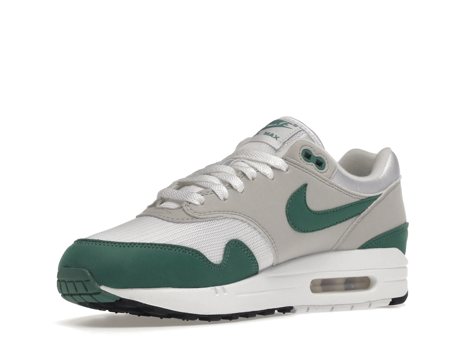 Nike Air Max 1 Anniversary Green (2020) - White/Evergreen Aura-Neutral Grey-Black - DC1454-100 - 14