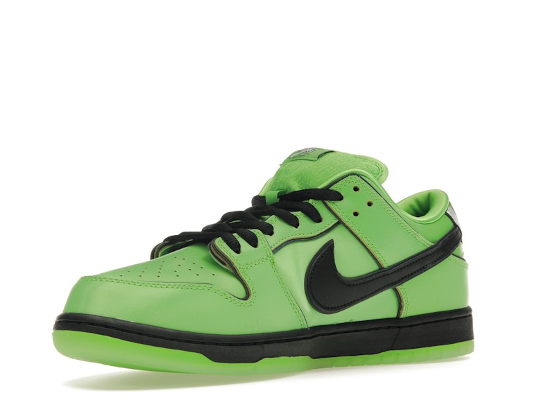 Nike SB Dunk Low The Powerpuff Girls Buttercup - Mean Green/Black/Lotus Pink - FZ8319-300 - 14