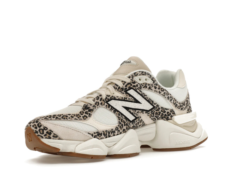 New Balance 9060 Asos Exclusive Beige Brown Leopard Print - Beige/Brown/White - U9060ALP - 14