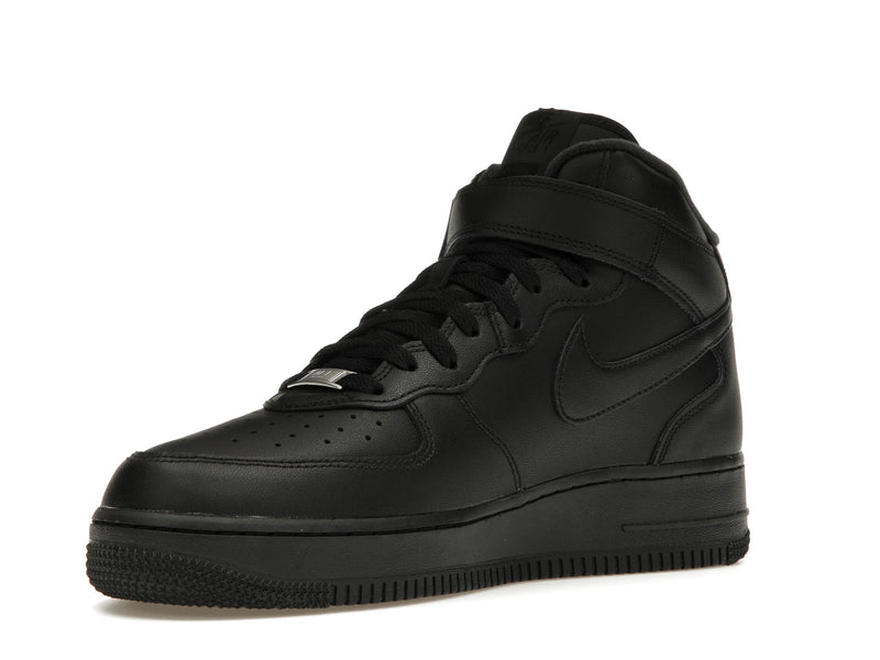 Nike Air Force 1 Mid Supreme Black - Black/Black-Black - FZ8784-001 - 14
