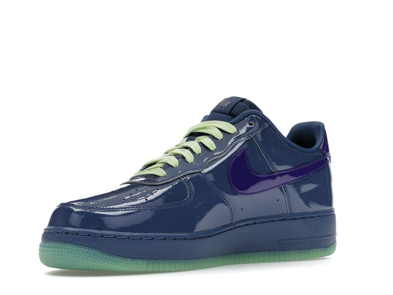 Nike Air Force 1 Low Patent Leather Mystic Navy Grape Ice - Ansicht 15