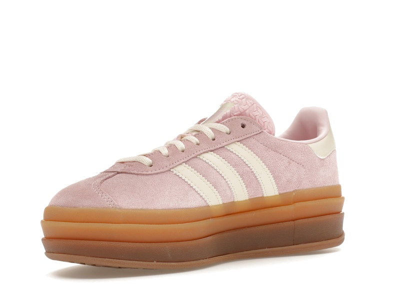 adidas Gazelle Bold Clear Pink Cream White (Women's) - Clear Pink /Cream White/Gold Metallic - JQ7777 - 14