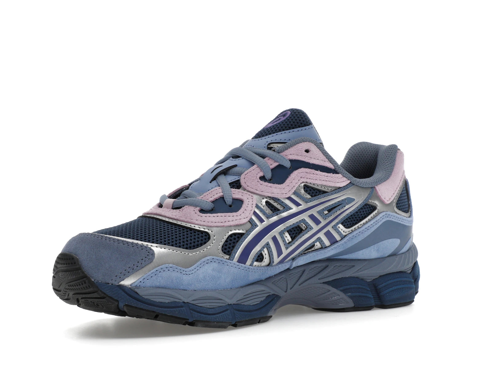 Asics Gel Nyc Blue Pink Silver - Blue/Pink/Silver - 1203A785-400 - 14
