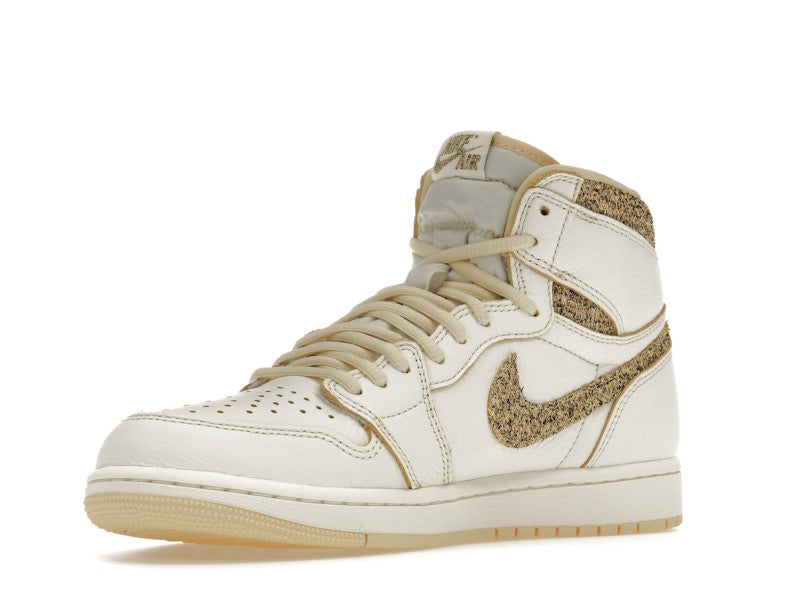 Air Jordan 1 Retro High OG Craft Vibrations Of Naija - Sail/Pale Vanilla-Black - FD8631-100 - 14