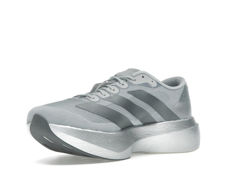 adidas Adizero Evo SL Silver Metallic Lucid Red - vue 15