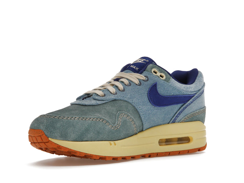 Nike Air Max 1 PRM Mineral Slate - Mineral Slate/Deep Royal Blue-Lemon Wash - DV3050-300 - 14