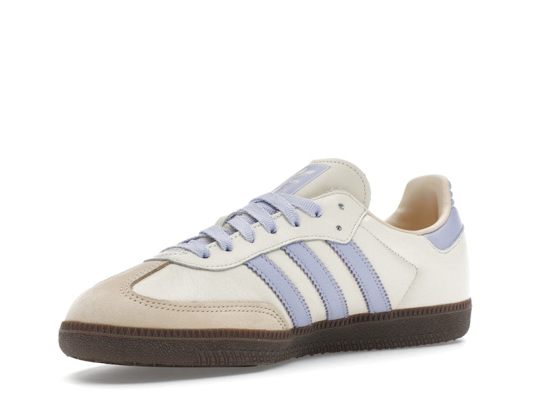 adidas Samba OG Cream White Violet (Women's) - Cream White/Violet Tone/Sand Strata - JI2678 - 14