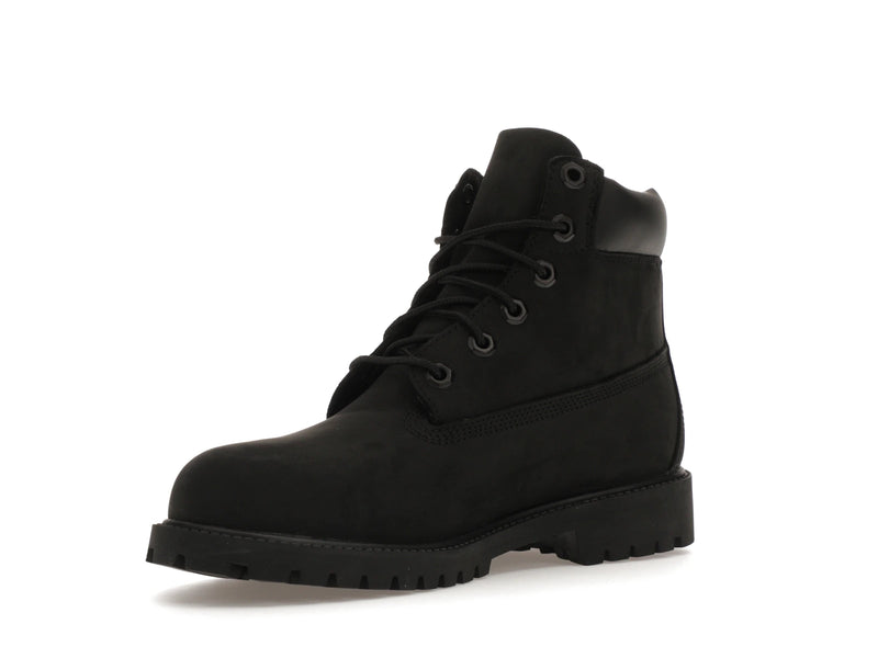 Timberland 6 Inch Premium Boot Black (GS) - Black Nubuck - TB012907-001 - 14