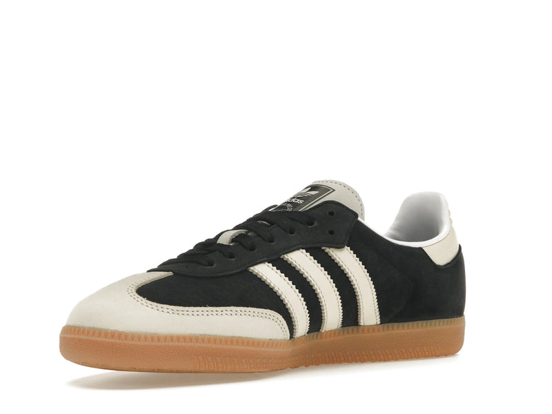 Adidas Samba OG Black Wonder White Womens - Core Black/Wonder White/Silver Metallic - IE5836 - 14