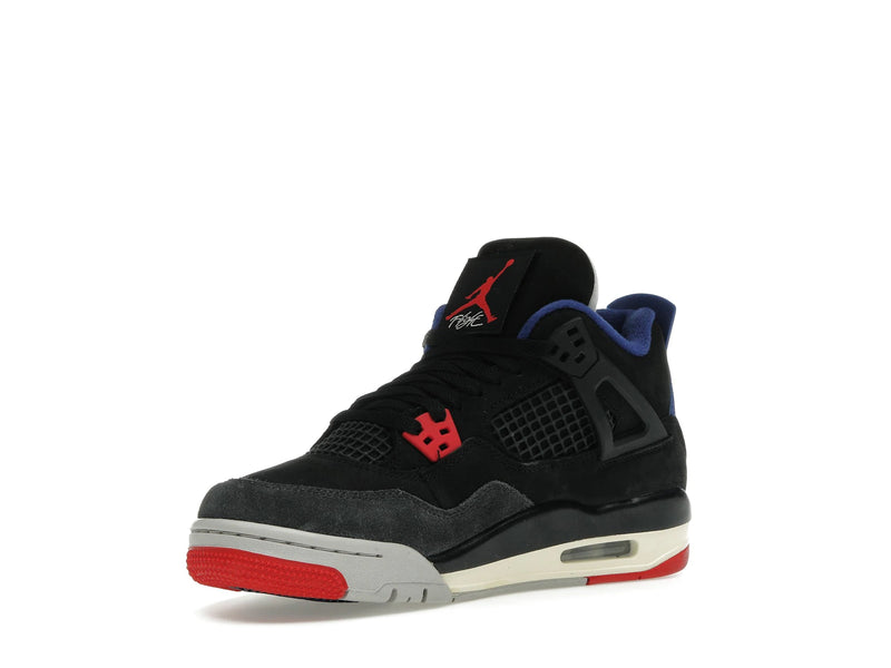 Air Jordan 4 Retro Rare Air (GS) - Black/Fire Red/Deep Royal Blue/Dark Smoke Grey/Tech Grey - IB4171-003 - 14