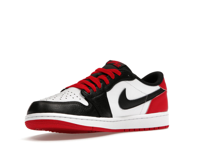 Air Jordan 1 Retro Low OG Black Toe - White/Black/Varsity Red - CZ0790-106 - 14