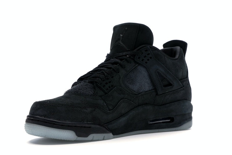 Air Jordan 4 Retro Kaws Black - Black/Black-Clear-Glow - 930155-001 - 14