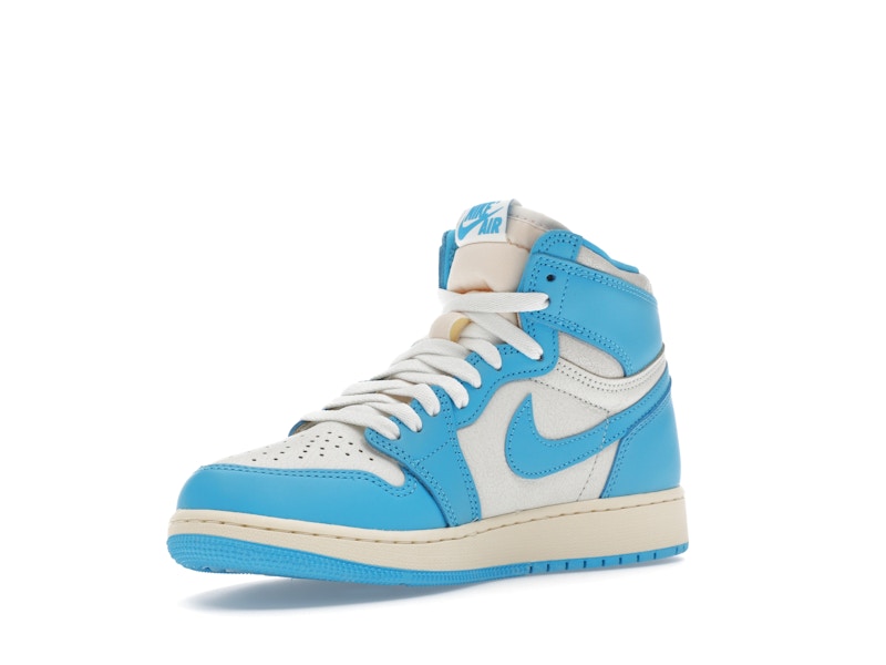 Air Jordan 1 Retro High OG Unc Reimagined (GS) - Dark Powder Blue/Dark Powder Blue-Sail - FD1437-402 - 14