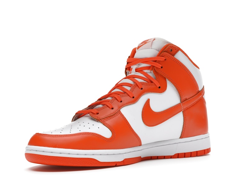 Nike Dunk High Syracuse (2021) - White/Orange Blaze - DD1399-101 - 14