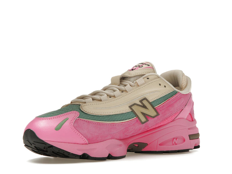 New Balance 1000 Tan Pink Green - Real Pink/Sandstone - M1000MC - 14