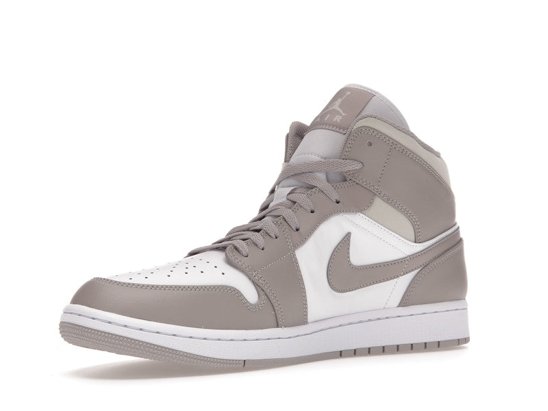 Air Jordan 1 Mid Linen - White/Linen-Linen - 554724-082 - 14