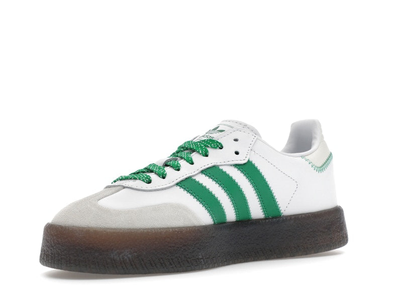 adidas Sambae Cloud White Green (Women's) - Cloud White / Green / Off White - IE9105 - 14