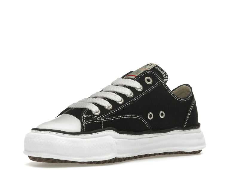 Maison Mihara Yasuhiro Peterson OG Sole Canvas Low - White/Black - A01FW702-BLK - 14
