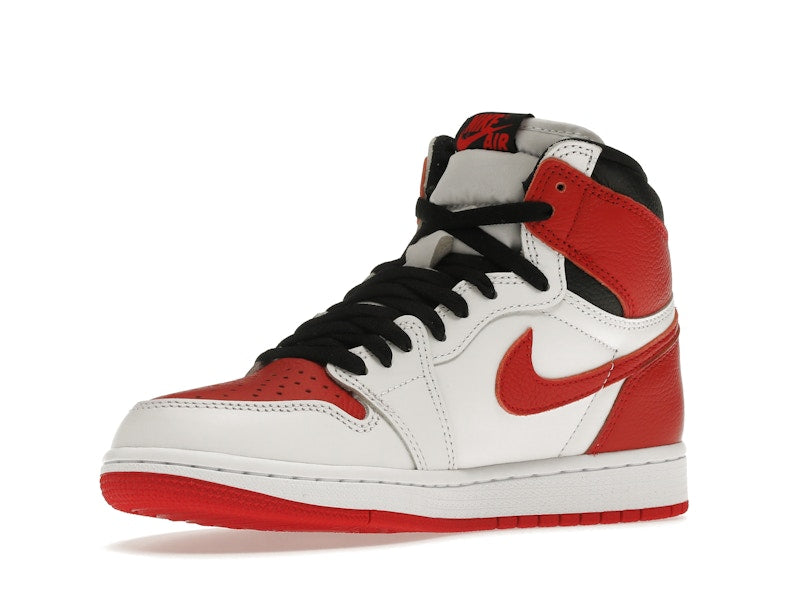 Air Jordan 1 Retro High OG Heritage - White/University Red-Black - 555088-161 - 14