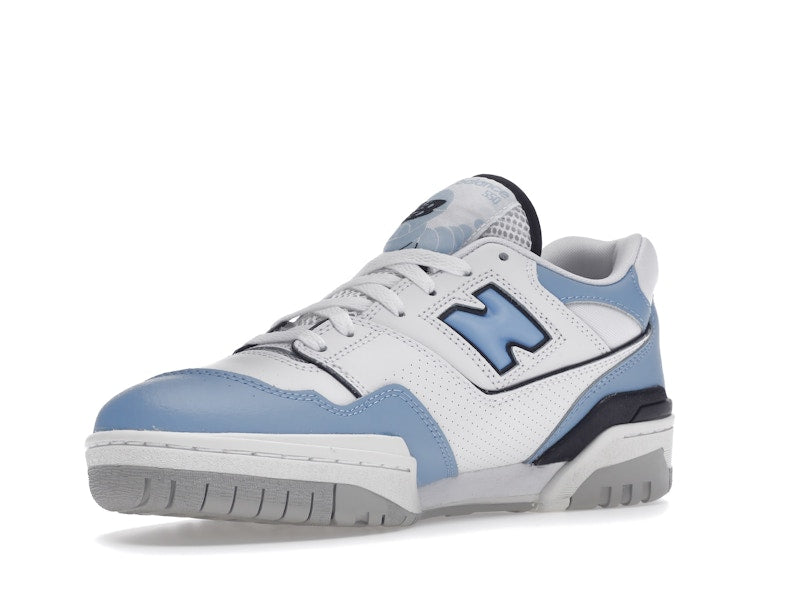 New Balance 550 White Carolina Blue - White/Carolina Blue/Black - BB550ZNA - 14