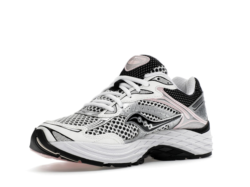 Saucony Progrid Omni 9 White Black Silver Pink - Silver/Pink - S70739-16 - 14
