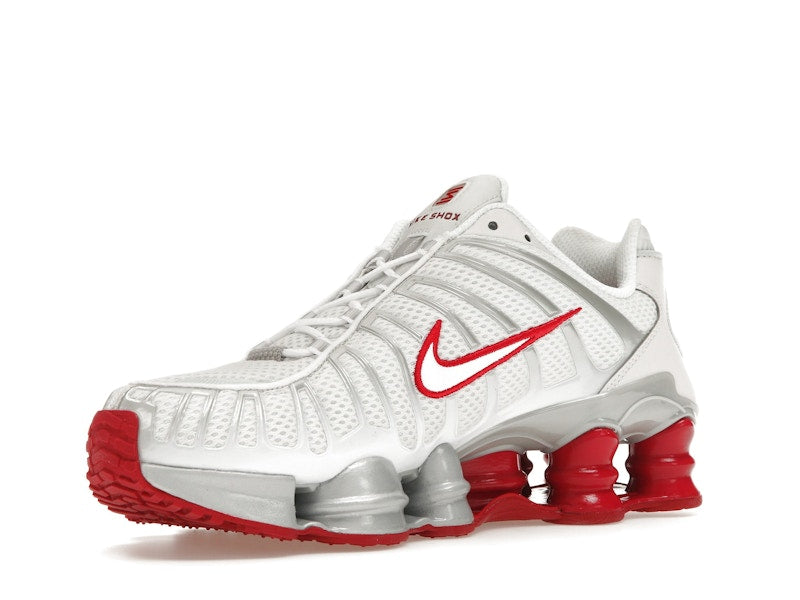 Nike Shox Tl Gym Red - Platinum Tint/White/Gym Red - FZ4344-001 - 14