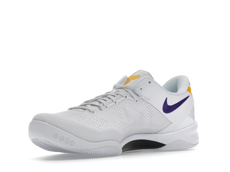 Nike Kobe 8 Protro Lakers Home - White/Court Purple/University Gold - HF9550-100 - 14