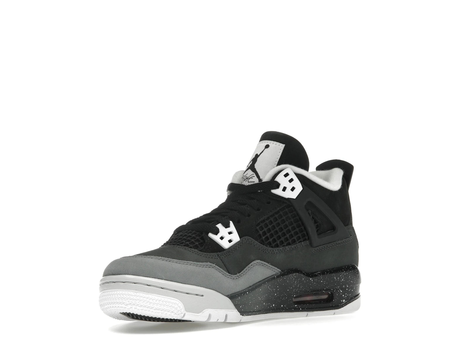 Air Jordan 4 Retro Fear (2024) (GS) - Black/White/Anthracite/Black/Pure Platinum - FQ8213-002 - 14