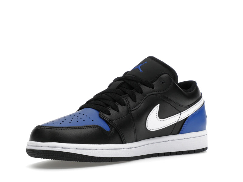 Air Jordan 1 Low Black Royal Toe - Black/White/Game Royal - 553558-042 - 14