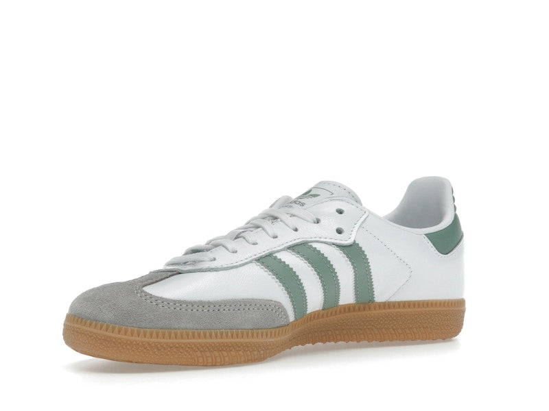 Adidas Samba OG Cloud White Silver Green (GS) - Cloud White/Silver Green/Gum - JP5479 - 14