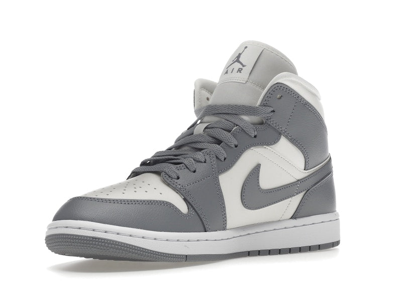 Air Jordan 1 Mid Stealth (W) - Sail/Stealth-White - BQ6472-115 - 14