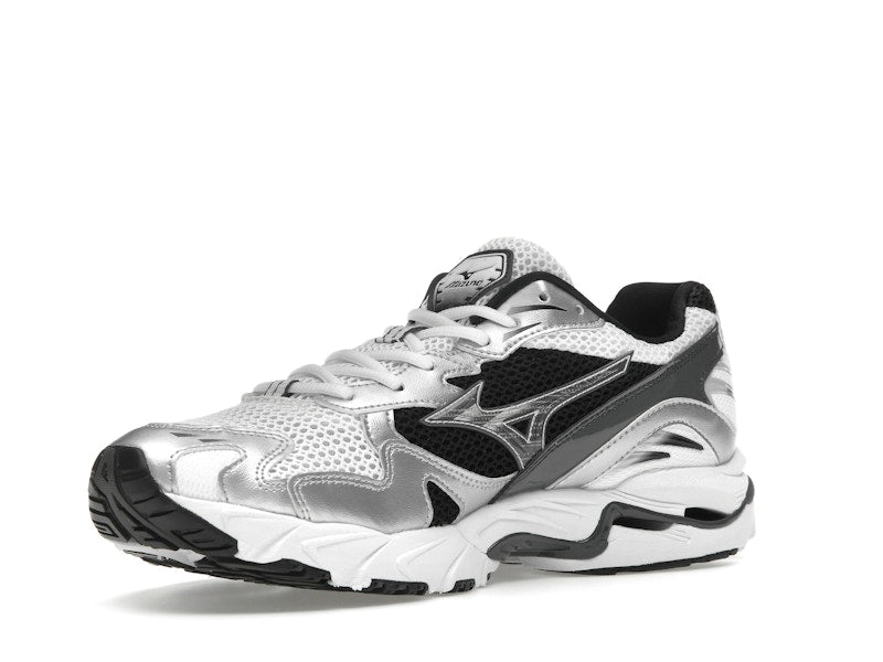 Mizuno Wave Rider 10 White Silver Black - vue 14