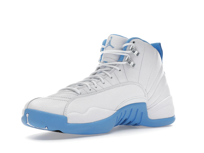 Air Jordan 12 Retro Melo (2025) - White/University Blue/Metallic Silver - CT8013-112 - 14