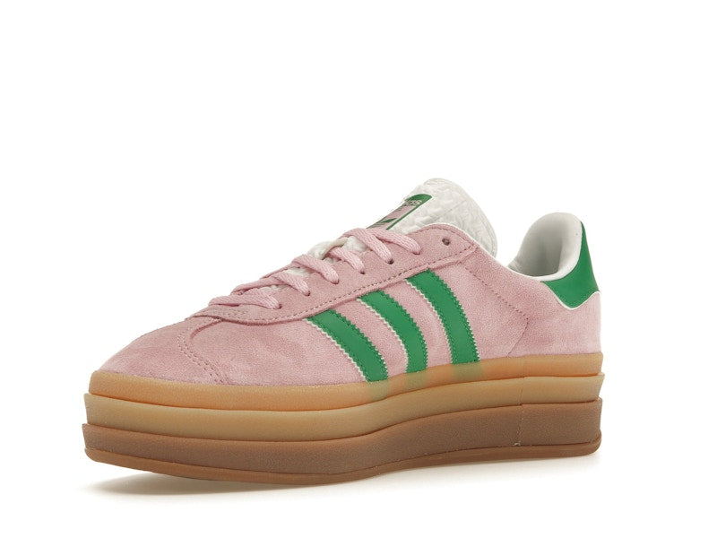 adidas Gazelle Bold True Pink (Women's) - True Pink/Green/Cloud White - IE0420 - 14