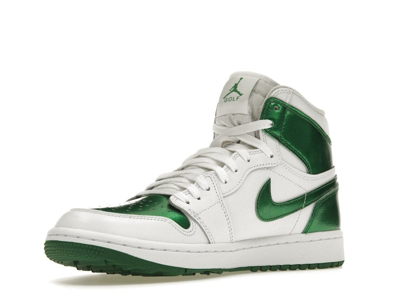 Air Jordan 1 Retro High Golf Metallic Green - White/Pine Green - DQ0660-130 - 14