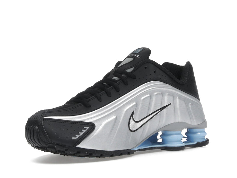 Nike Shox R4 Metallic Silver Black Psychic Blue - Metallic Silver/Black/Psychic Blue/Metallic Silver - HQ1988-004 - 14