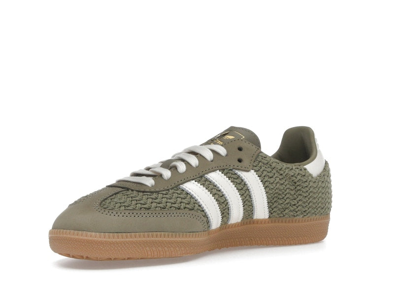 adidas Samba OG Crochet Pack Orbit Green (Women's) - Orbit Green/Cream White/Gum - JR9447 - 14