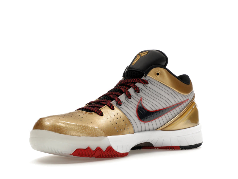 Nike Kobe 4 Protro Gold Medal (2024) - White/Dark Obsidian/Varsity Red/Metallic Gold - FQ3544-100 - 14