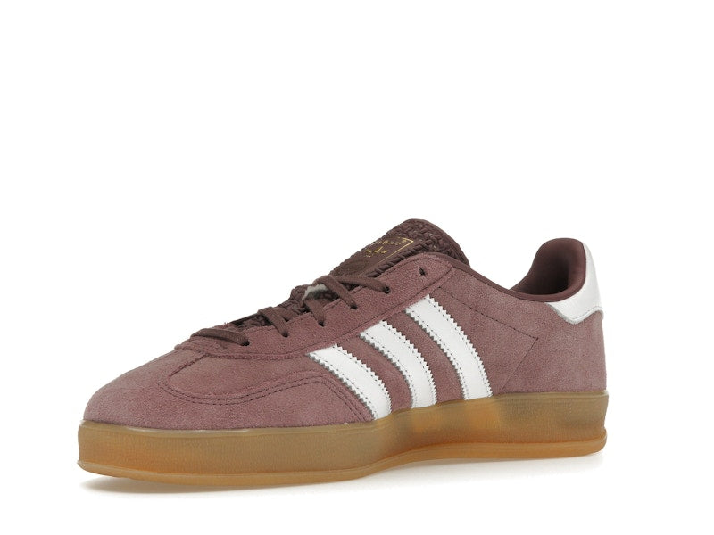 adidas Gazelle Indoor Shadow Fig (Women's) - Shadow Fig/Footwear White/Gum - IH5483 - 14