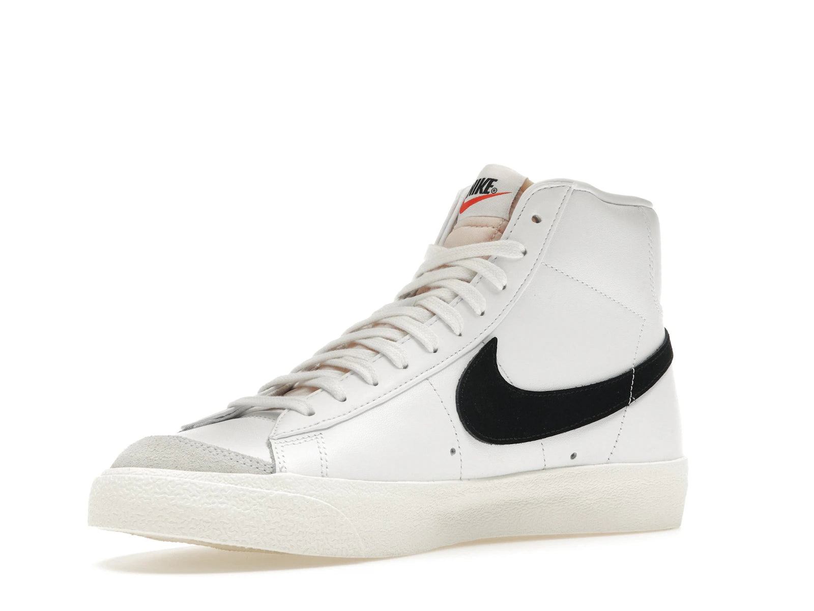 Nike Blazer Mid 77 Vintage White Black - Black/Sail-White - BQ6806-100 - 14