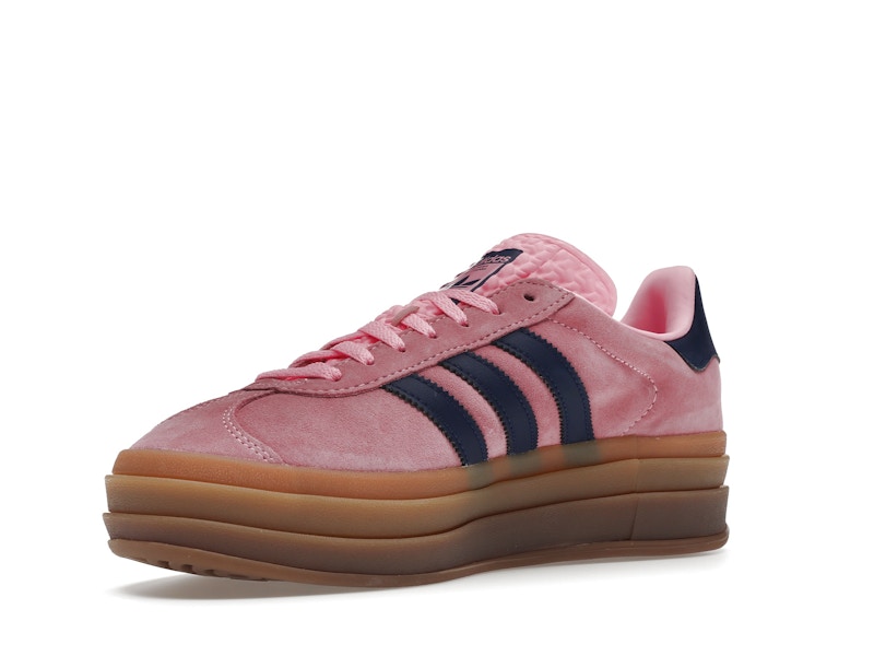 adidas Gazelle Bold Pink Glow (Women's) - Pink Glow/Victory Blue/Gum - H06122 - 14