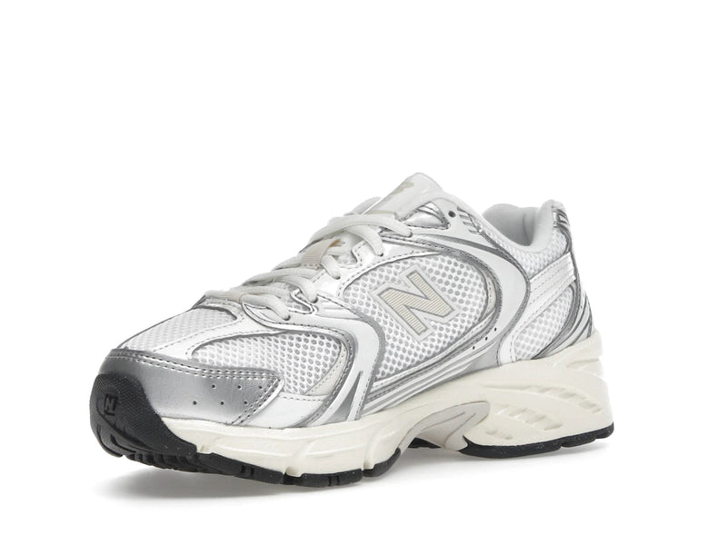 New Balance 530 Silver Metallic Linen - Silver Metallic/Linen - U530ESB - 14