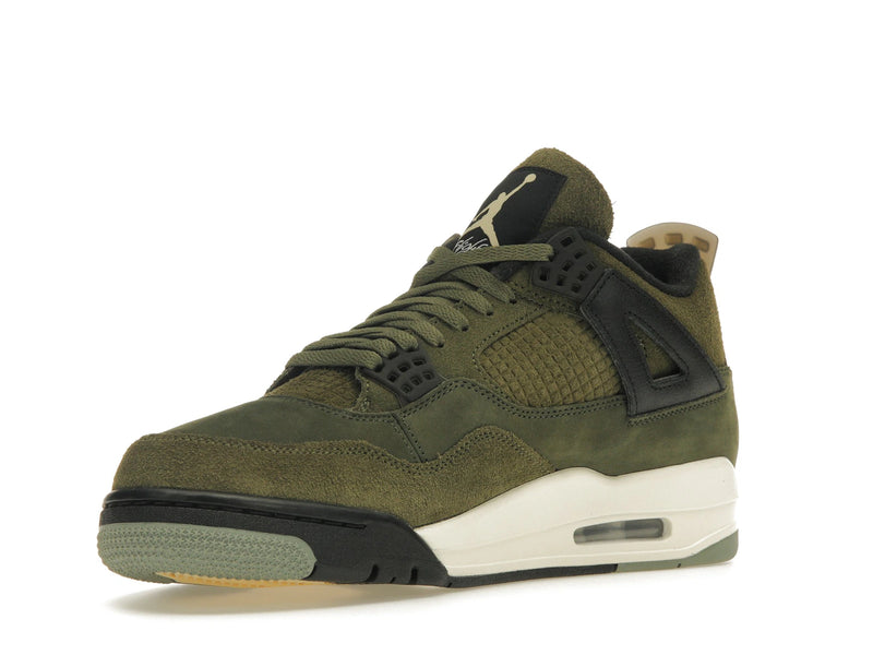 Air Jordan 4 Retro SE Craft Medium Olive - Medium Olive/Pale Vanilla/Khaki/Black/Sail - FB9927-200 - 14