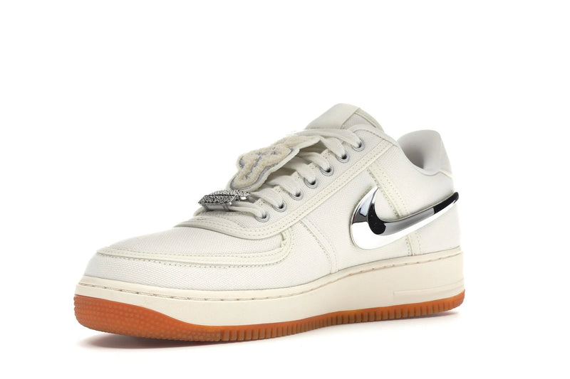 Nike Air Force 1 Low Travis Scott Sail - Sail/Sail-Gum Light Brown - AQ4211-101 - 14