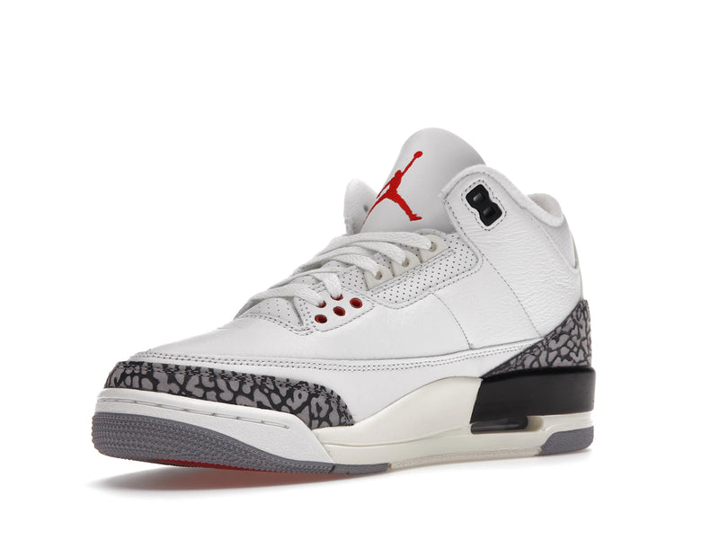 Air Jordan 3 Retro White Cement Reimagined - Summit White/Fire Red/Black/Cement Grey - DN3707-100 - 14
