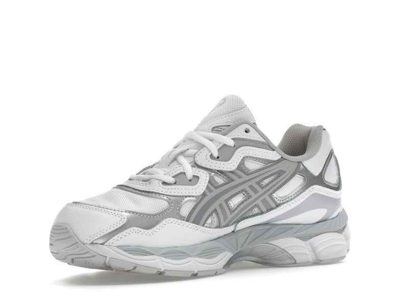 Asics Gel Nyc Oyster Grey White - White/Oyster Grey - 1203A280-100 - 14