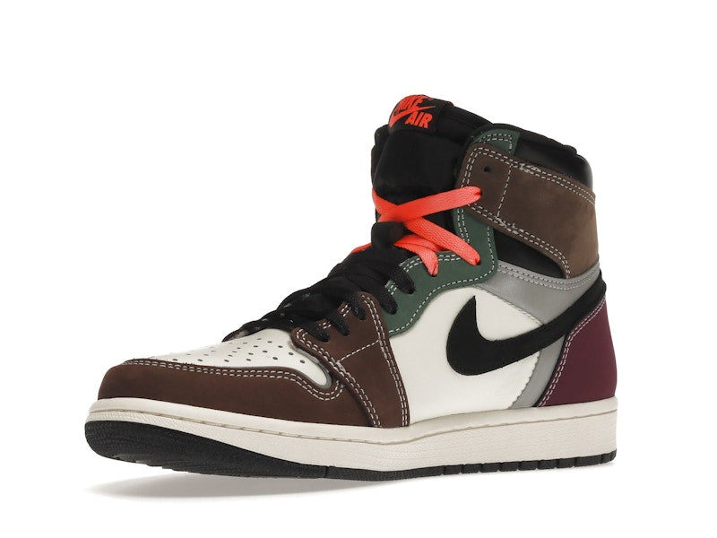 Air Jordan 1 Retro High OG Hand Crafted - Black/Archaeo Brown-Dark Chocolate - DH3097-001 - 14