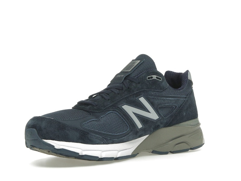 New Balance 990v4 MiUSA Navy - Navy/Silver - U990NV4 - 14