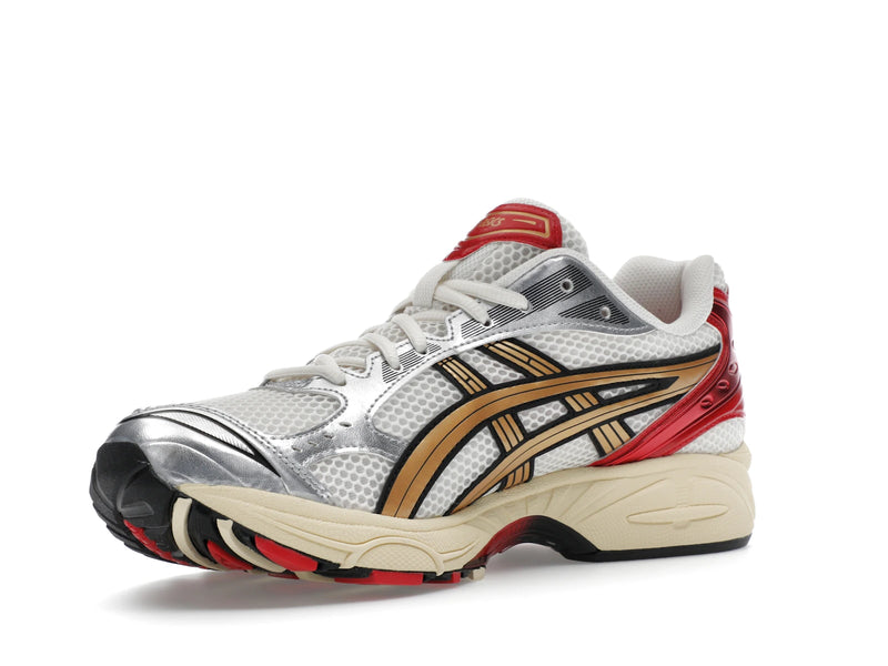 Asics Gel Kayano 14 Sneaker Politics Just Say No - Cream/Pure Gold - 1203A692-100 - 14