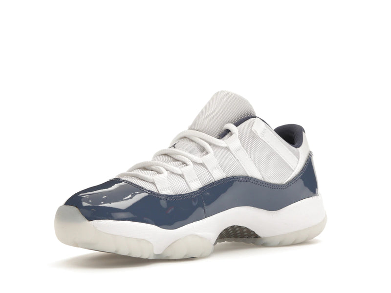 Air Jordan 11 Retro Low Midnight Navy (2024) - White/Midnight Navy/Diffused Blue/Football Grey - FV5104-104 - 14